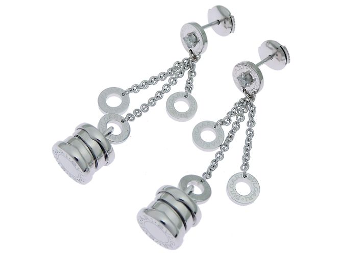 Bulgari Orecchini a lobo Bvlgari B.zero1 Element con diamante - vista 2