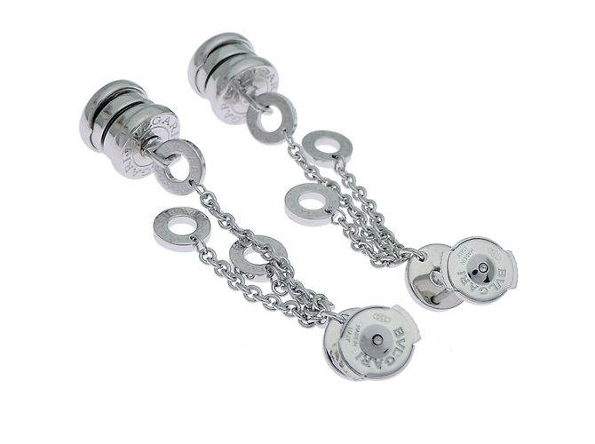 Bulgari Orecchini a lobo Bvlgari B.zero1 Element con diamante - vista 3