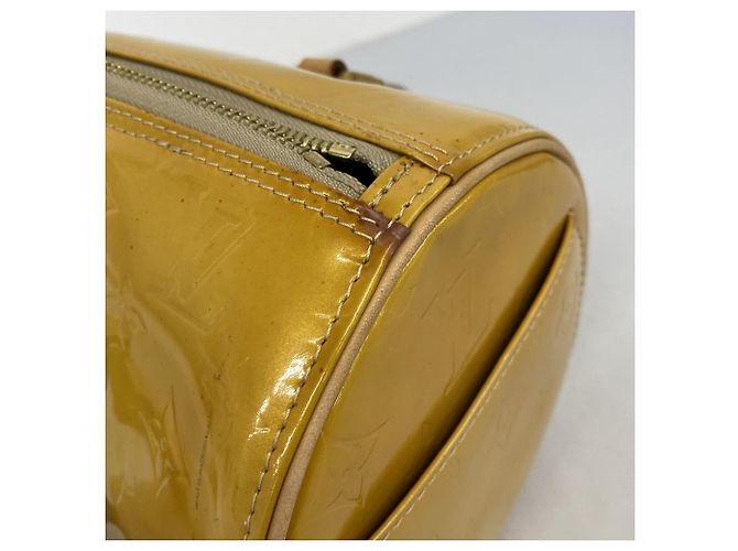 Borsa Louis Vuitton Vernis Bedford Beige - vista 9
