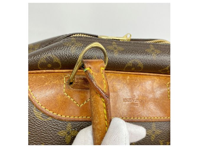 Borsa Louis Vuitton Monogram Deauville Marrone - vista 11