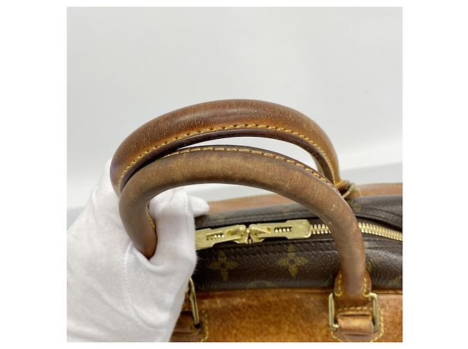 Borsa Louis Vuitton Monogram Deauville Marrone - vista 12