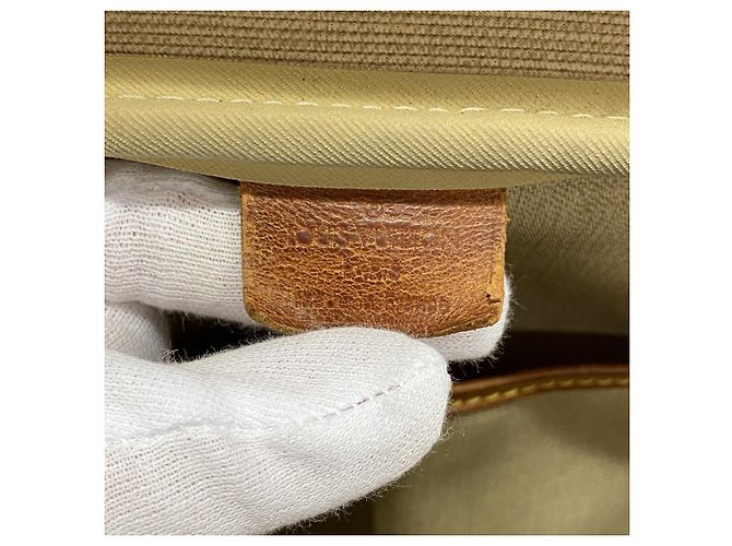 Borsa Louis Vuitton Monogram Deauville Marrone - vista 5