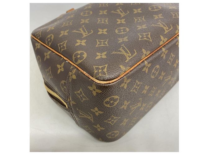 Borsa Louis Vuitton Monogram Deauville Marrone - vista 6