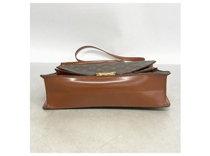Borsa Louis Vuitton Monogram Monceau 28 Marrone - vista 3