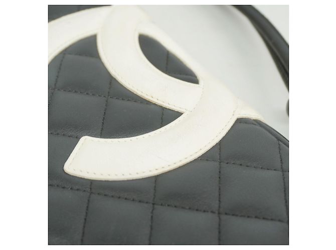 Borsa a tracolla Chanel Cambon in agnello Nero - vista 13