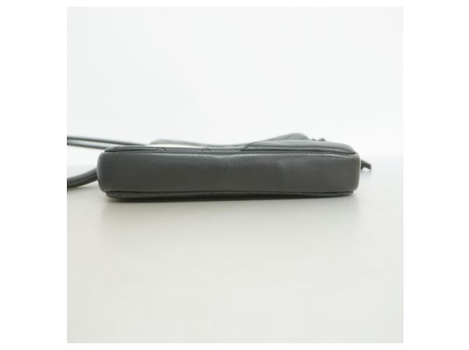 Borsa a tracolla Chanel Cambon in agnello Nero - vista 3