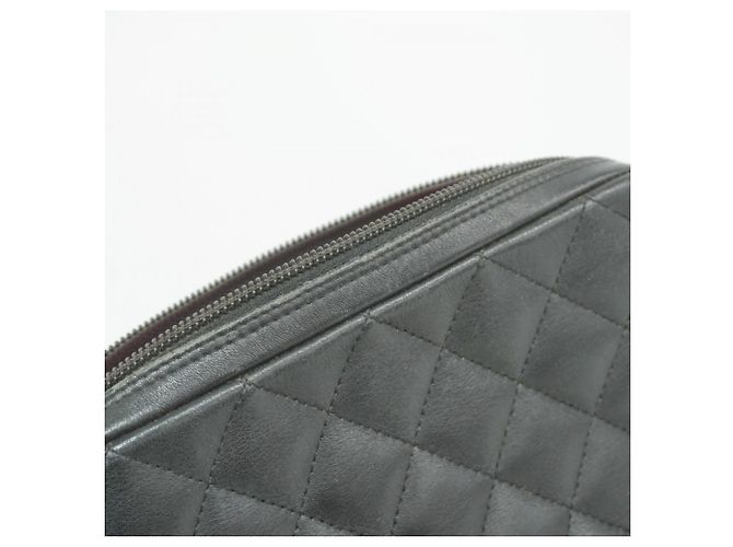 Borsa a tracolla Chanel Cambon in agnello Nero - vista 9
