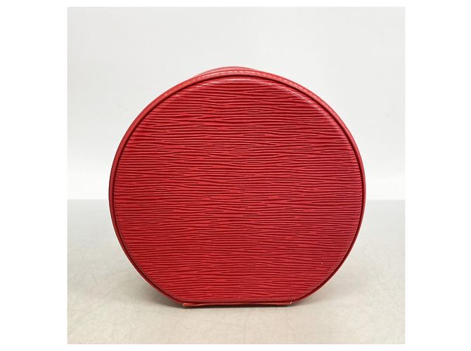 Borsa Louis Vuitton Epi Cannes M48037 Rosso - vista 3