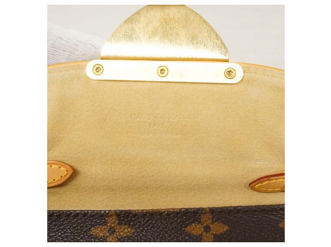 Bolsa de Ombro Louis Vuitton Monogram Pochette Beverly Marrom - vista 8