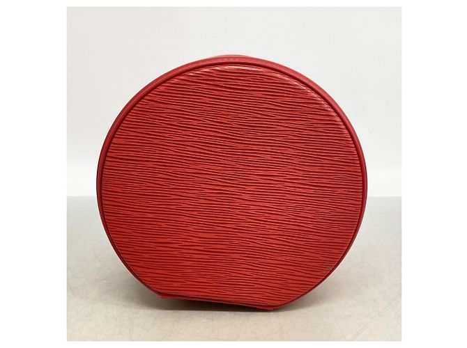 Borsa Louis Vuitton Epi Cannes in rosso Castilian - vista 3