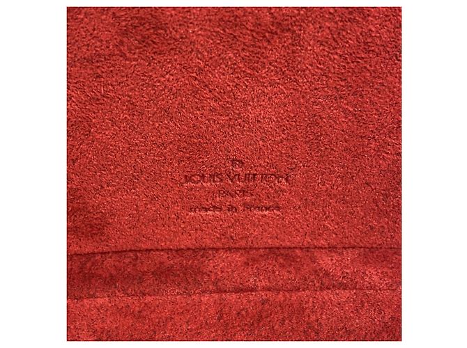 Borsa Louis Vuitton Epi Cannes in rosso Castilian - vista 5