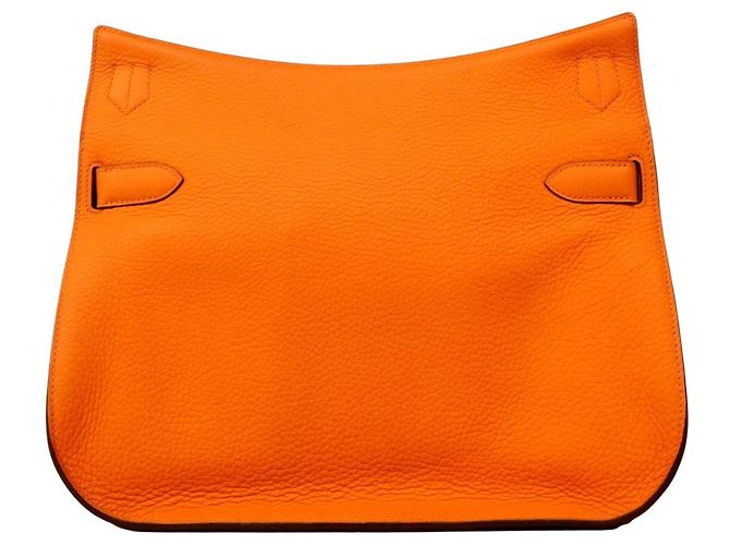 Hermès Borsa a tracolla Hermes Jypsiere 34 Arancione - vista 15