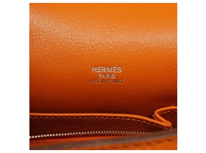 Hermès Borsa a tracolla Hermes Jypsiere 34 Arancione - vista 5