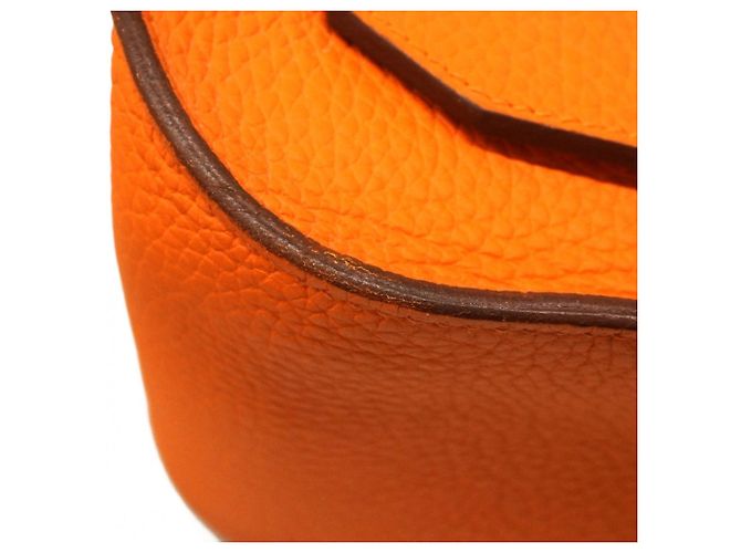 Hermès Borsa a tracolla Hermes Jypsiere 34 Arancione - vista 6