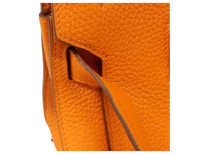 Hermès Borsa a tracolla Hermes Jypsiere 34 Arancione - vista 7