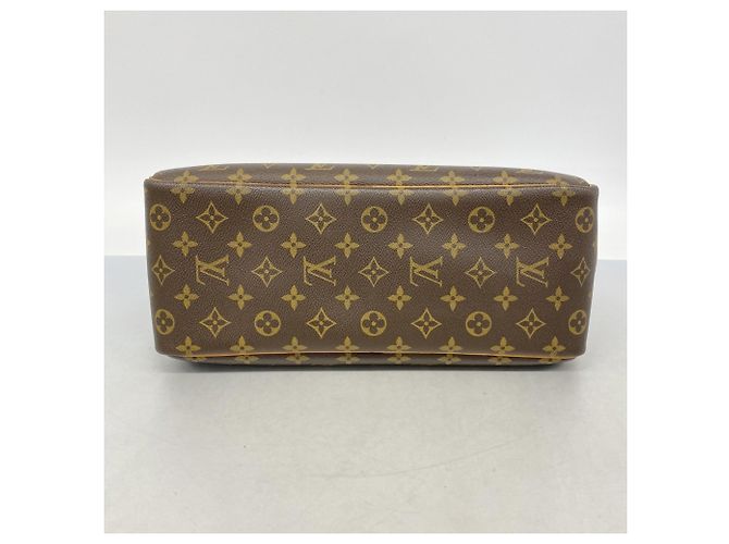 Borsa Louis Vuitton Monogram Deauville Marrone - vista 3