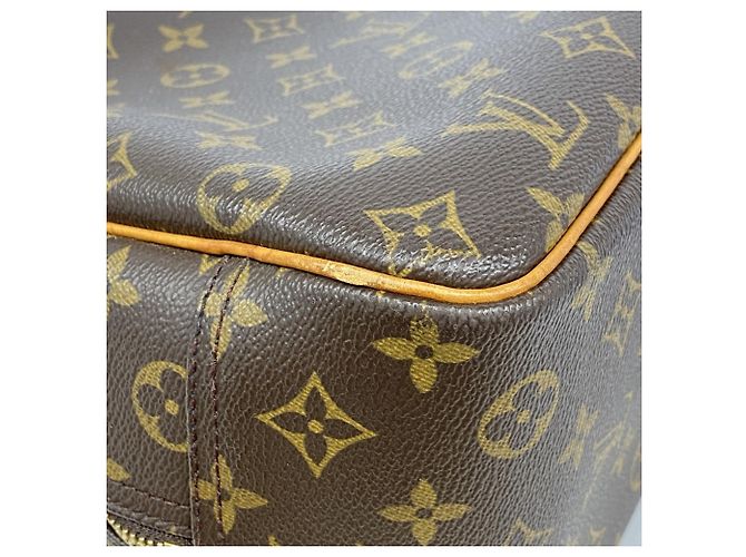 Borsa Louis Vuitton Monogram Deauville Marrone - vista 6