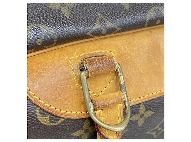 Borsa Louis Vuitton Monogram Deauville Marrone - vista 9
