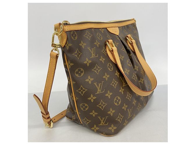 Borsa Louis Vuitton Monogram Palermo PM Marrone - vista 2