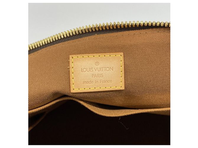 Borsa Louis Vuitton Monogram Palermo PM Marrone - vista 5