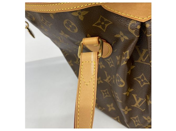 Borsa Louis Vuitton Monogram Palermo PM Marrone - vista 8