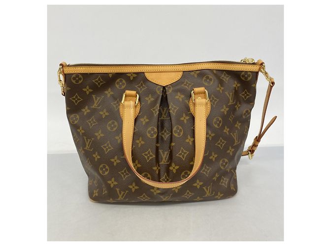 Borsa Louis Vuitton Monogram Palermo PM Marrone - vista 9