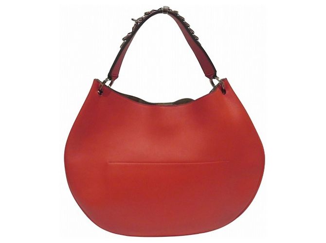 Borsa a mano Loewe Fortune Hobo 3-Way in pelle Rosso - vista 2