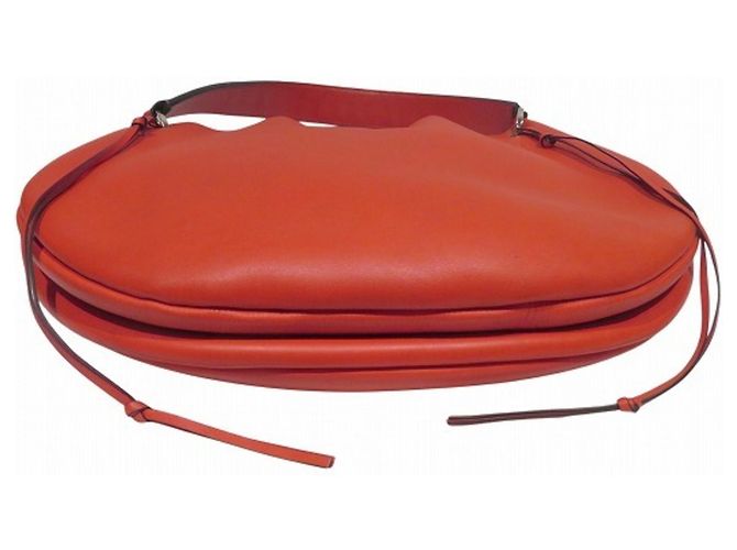Borsa a mano Loewe Fortune Hobo 3-Way in pelle Rosso - vista 3