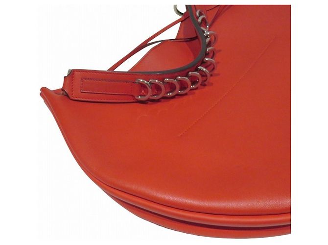 Borsa a mano Loewe Fortune Hobo 3-Way in pelle Rosso - vista 8
