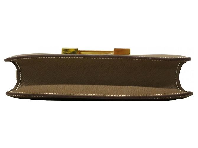Hermès Hermes Schultertasche Constance 24 Taupe - Ansicht 3