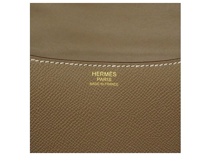 Hermès Hermes Schultertasche Constance 24 Taupe - Ansicht 5