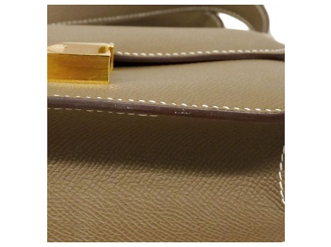 Hermès Hermes Schultertasche Constance 24 Taupe - Ansicht 7
