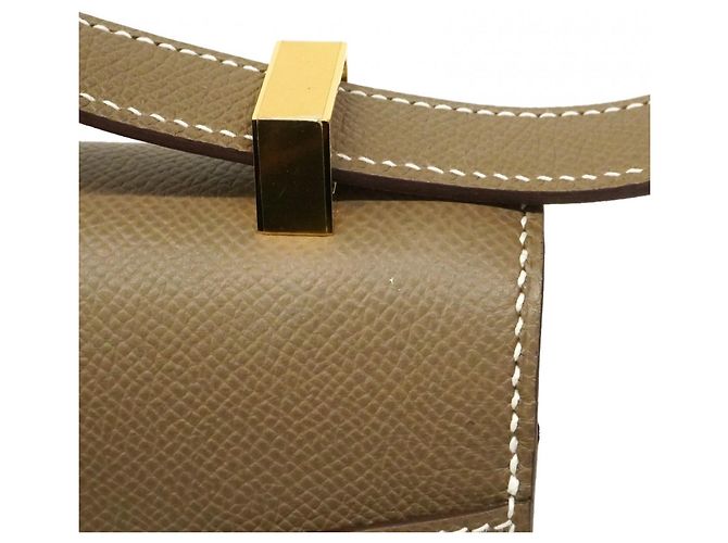 Hermès Hermes Schultertasche Constance 24 Taupe - Ansicht 8