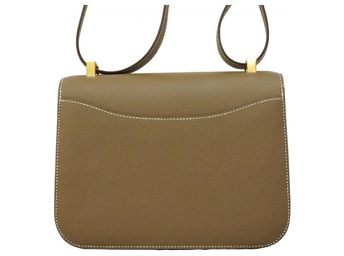 Hermès Hermes Schultertasche Constance 24 Taupe - Ansicht 9