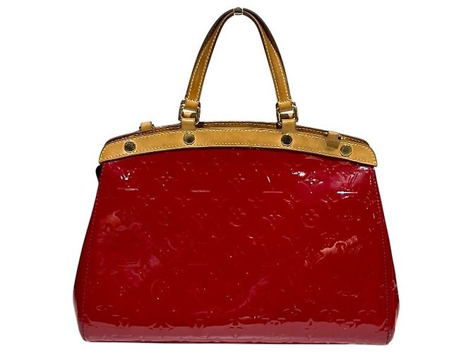 Louis Vuitton Monogram Vernis Blair MM Handbag Red - view 2
