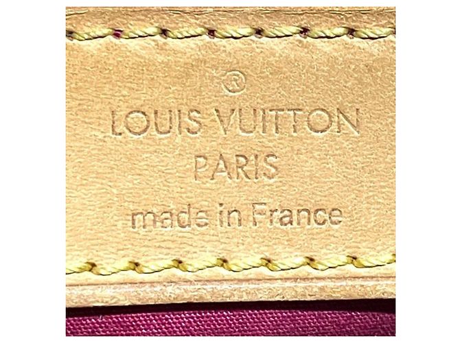 Louis Vuitton Monogram Vernis Blair MM Handbag Red - view 4