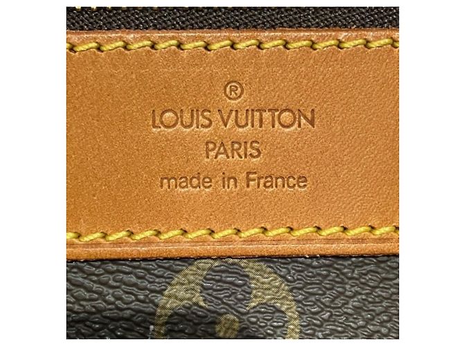 Louis Vuitton Monogram Sac Shopping Borsa e Tote Bag Marrone - vista 4