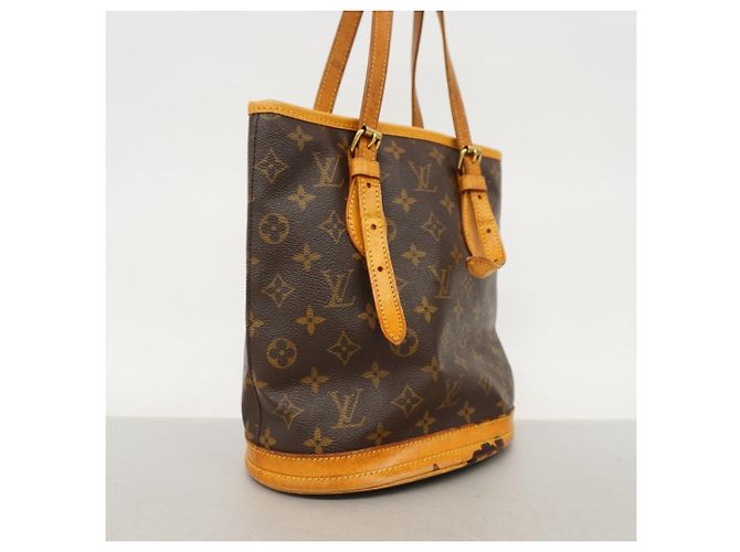 Louis Vuitton Monogram Bucket PM Tragetasche Braun - Ansicht 2