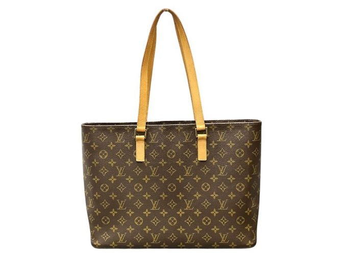 Borsa Tote Louis Vuitton Monogram Luco Marrone - vista 2