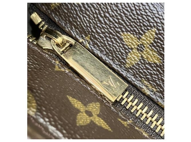 Borsa Tote Louis Vuitton Monogram Luco Marrone - vista 8