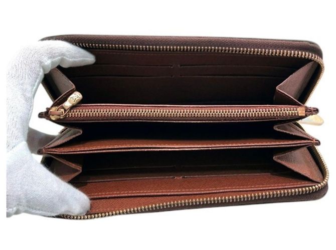 Louis Vuitton Monogram Zippy Wallet Braun - Ansicht 3