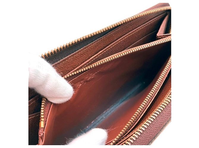 Louis Vuitton Monogram Zippy Wallet Braun - Ansicht 5