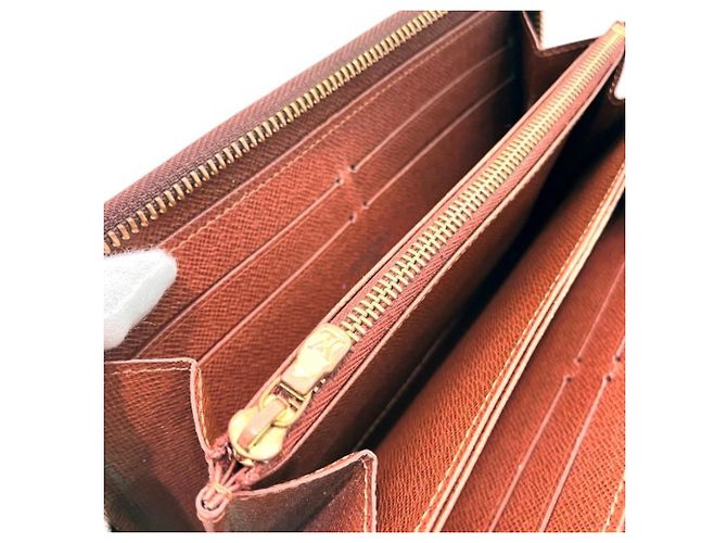 Louis Vuitton Monogram Zippy Wallet Braun - Ansicht 6