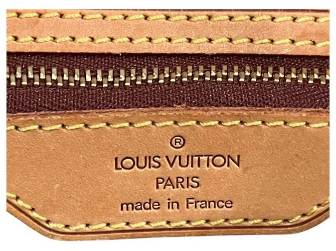 Borsa Louis Vuitton Monogram Cite MM Marrone - vista 4