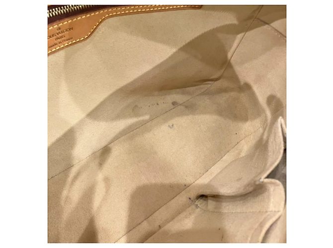 Borsa Louis Vuitton Monogram Cite MM Marrone - vista 5