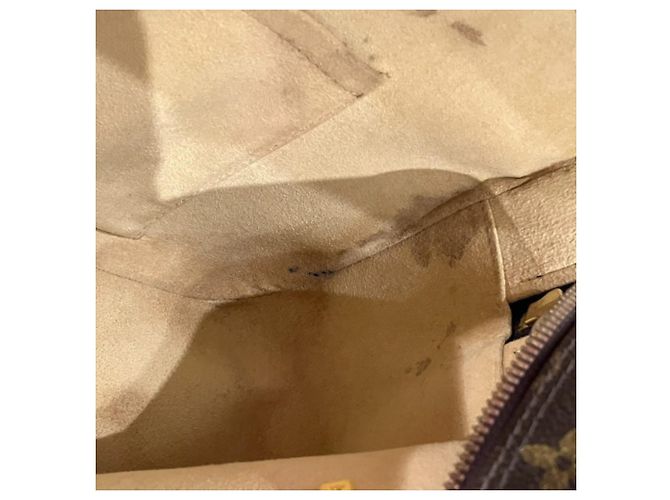 Borsa Louis Vuitton Monogram Cite MM Marrone - vista 7