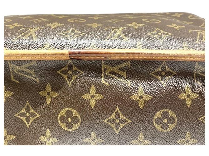 Bolso Louis Vuitton Monogram Gibeciere GM Castaño - vista 6