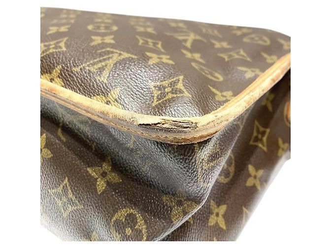 Bolso Louis Vuitton Monogram Gibeciere GM Castaño - vista 7