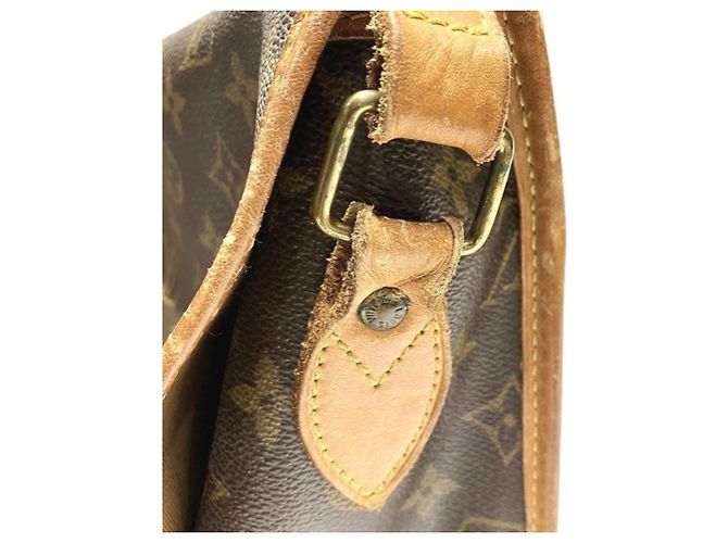 Bolso Louis Vuitton Monogram Gibeciere GM Castaño - vista 8