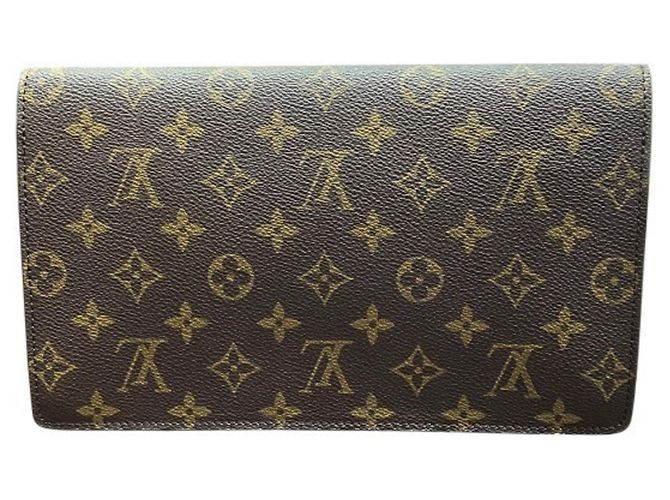 Borsa Louis Vuitton Monogram Chaillot Marrone - vista 2